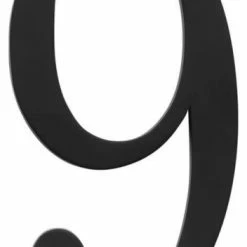 Atlas Homewares TRN9 Traditionalist Address Number 9 - Matte Black