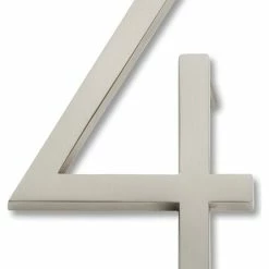 Atlas Homewares Modern Avalon No. 4 AVN4, Brushed Nickel