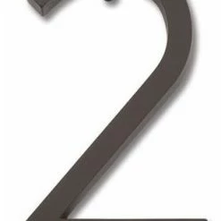 Atlas Homewares AVN2 Modern Avalon Address Number 2 - Aged Bronze