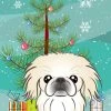 The-store Christmas Tree And Pekingese Flag Garden Size BB1593GF