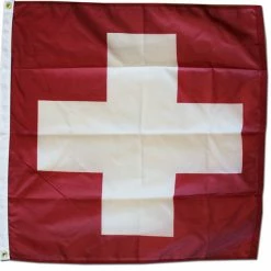 FlagLine Switzerland, 3'x3' Nylon Flag