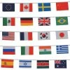 In The Breeze String Of International Flags, Length Of 20