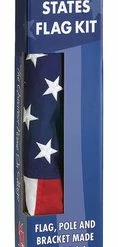 Valley Forge Flag Valley Forge Nylon All American Flag Pole Set