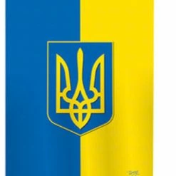 Breeze Decor Ukraine 2-Sided Vertical Impression House Flag