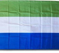 FlagLine Sierra Leone, 3'x5' Polyester Flag
