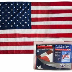 Valley Forge Flag Co Valley Forge Nylon U.S. Flag, 4'x6'