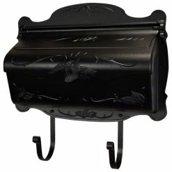 Special Lite Products Company Floral Horizontal Mailbox, Black