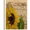 TheWatsonShop Sunflower Burlap Garden Flag