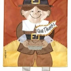 Dicksons Outdoor Flag Double Applique Pilarge House Flagrim Polyester Garden