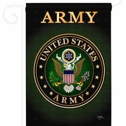Breeze Decor Military Army 2-Sided Impression Garden Flag