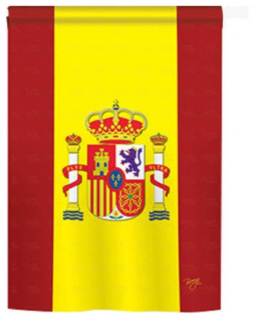 Breeze Decor Spain 2-Sided Vertical Impression House Flag