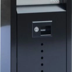 ECCO E9 Mailbox, Satin Black