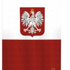 Breeze Decor Poland 2-Sided Vertical Impression House Flag