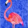 The-store Flamingo Flag Canvas
