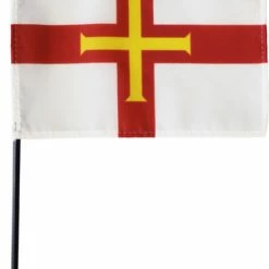 FlagLine Guernsey, 4"x6" Stick Flag