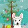 The-store Christmas Tree And Westie Flag Garden Size BB1598GF