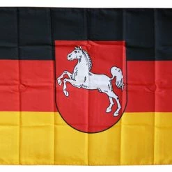 FlagLine Lower Saxony, 3'x5' Polyester Flag