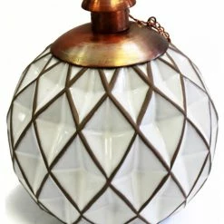 Tierra Fina Minimalist Diamond Table Top Torch, Made In Mexico