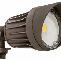 Westgate Mfg 120V LED Weatherproof Flood Heads, Bronze, 10W 3000K