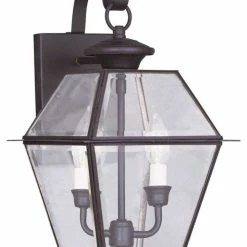 Livex Lighting Inc. Westover Outdoor Wall Lantern, Bronze