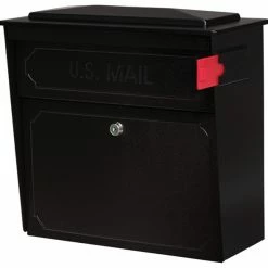 Epoch Design LLC Townhouse Mail Boss, Black