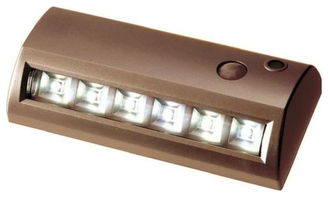 Fulcrum Products Fulcrum 20032-307 6-LED Motion Activated Path Light, Bronze