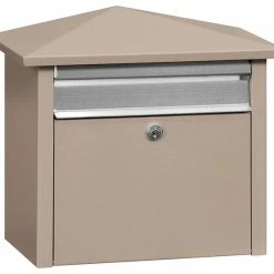 Salsbury Industries Mail House For Residential And Commercial Use, Beige