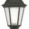 Livex Lighting Inc. Outdoor Post-Top Lantern With Clear Water Glass, Textured Black 2 Livex Lighting Inc. Outdoor Post-Top Lantern With Clear Water Glass, Textured Black -EZ Vane Shop home design 512