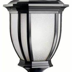 Kichler Salisbury One Light Black Painted Post Light