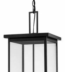 Millennium 2605-PBK Four Light Outdoor Hanging Lantern, Powder Coat Black Finish
