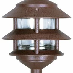 Satco Products Nuvo Lighting 76/632 6-1/8"W Landscape 1 Light Path Light - Old Bronze
