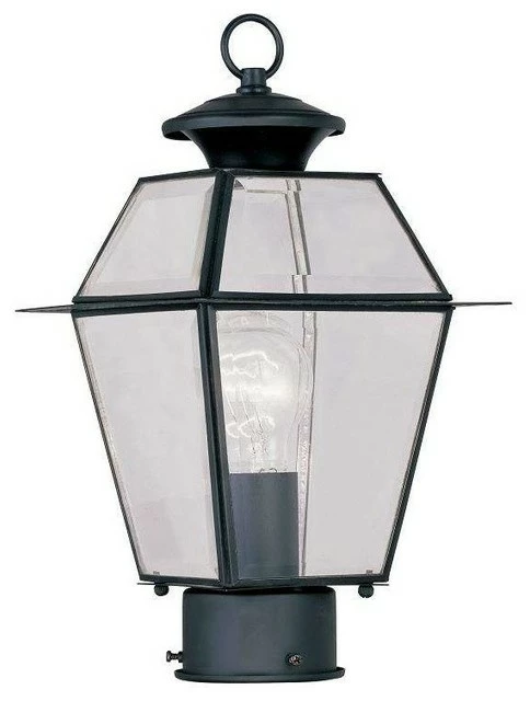 Livex Lighting Inc. Westover Outdoor Post Head, Black