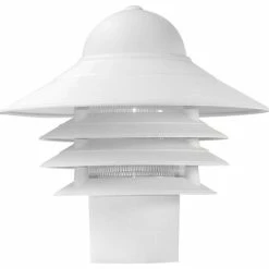 Acclaim Lighting Mariner 1 Light Post Mount, Textured White - 87TW