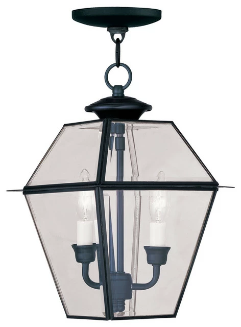 Livex Lighting Inc. Westover Outdoor Chain-Hang Light, Black