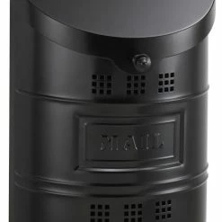ECCO E2 Mailbox, Black Finish, Satin Black