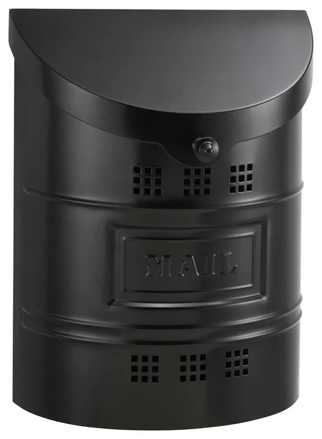 ECCO E2 Mailbox, Black Finish, Satin Black 3 ECCO E2 Mailbox, Black Finish, Satin Black