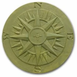 Garden Molds Compass Rose Stepping Stone Mold