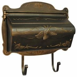 Special Lite Products Company Floral Horizontal Mailbox, Bronze