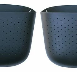 WallyGrow Living Wall Planters, Set Of 2, Charcoal