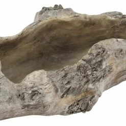 AB Home Medium Haven Cement Planter In Natural Finish HP0628