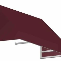 Awntech Corporation 8' New Yorker Window/Entry Awning, Burgundy