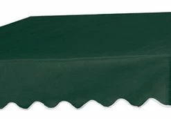 Sunsational 6' Traditional Door Canopy In A Box, Forest Green