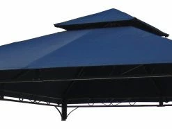 International Caravan St. Kitts Replacement Canopy For 10' Canopy Gazebo -Navy