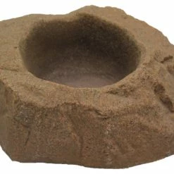 DekoRRa Products LLC Artificial Rock Planter, Model 130, Autumn Bluff