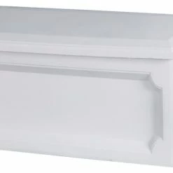 Solar Group Gibraltar WMH00W04 Windsor Horizontal Wall Mount Mailbox, White