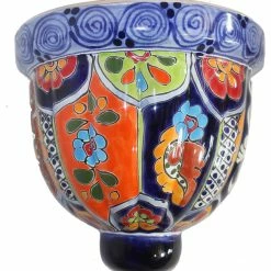 Tierra Fina Talavera Medium Wall Planter, D