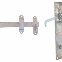 Gatemate Heavy Suffolk Latches, Galvanized, 8.06"