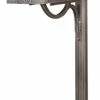 Special Lite Products Company Berkshire Curbside Mailbox With Richland Mailbox Post
