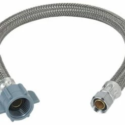 Brass Craft Service Parts BrassCraft® PSB830 Faucet Water Supply Line, 3/8" Compression X 1/2" IP X 12"