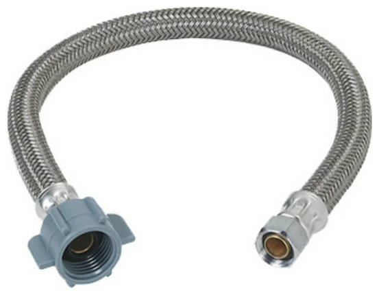 Brass Craft Service Parts BrassCraft® PSB830 Faucet Water Supply Line, 3/8" Compression X 1/2" IP X 12"